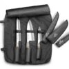 Sabatier International Knife Bag With 3 Japanese-style Knives - Wooden Handles -Kitchen Knife Shop sabatier international knife bag 3 japanese style knives
