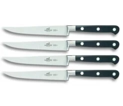 Sabatier International Licorne 4-piece Steak Knife Set - Triple-riveted Handles