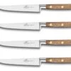 Sabatier Perigord 4-piece Steak Knife Set 13cm Walnut Wood Handles 1 Sabatier Perigord 4-piece Steak Knife Set 13cm Walnut Wood Handles -Kitchen Knife Shop sabatier perigord 4 piece steak knife set 13cm walnut wood handles