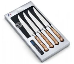 Sabatier Provençao 4-piece Steak Knife Set 100% Forged Blades 13cm