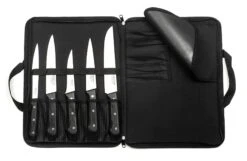 Sabatier Trompette Universal 5-piece Butcher Knife Bag Set