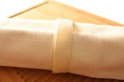 TOJIRO Traditional Japanese Empty Canvas Bag With Space For 5 Knives -Kitchen Knife Shop tojiro traditional japanese empty canvas bag 5 knives 4