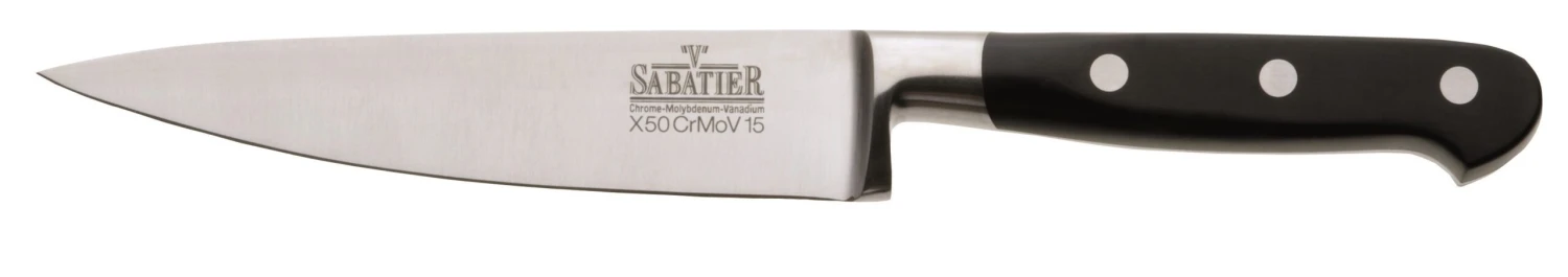 V. Sabatier Set Of 6 Kitchen Knives With Triple-riveted Handles 6 V. Sabatier Set Of 6 Kitchen Knives With Triple-riveted Handles - Image 4