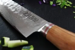 Wusaki Damas VG10 Chef Knife 20cm Olive Wood Handle -Kitchen Knife Shop wusaki damas vg10 chef knife 20cm olive wood handle 6