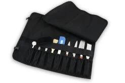 Wusaki Empty Roll Bag For 9 Kitchen Knives And Utensils + 2 Storage Pockets -Kitchen Knife Shop wusaki empty roll bag 9 kitchen knives utensils 2 storage pockets 7