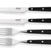 Wusaki Japan 4-piece Cutlery Set - 2 Forks + 2 Steak Knives -Kitchen Knife Shop wusaki japan 4 piece cutlery set 2 forks 2 steak knives