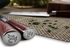 Wusaki Pakka X50 Pack With Chef Knife + Paring Knife + Whetstone 1000/3000 -Kitchen Knife Shop wusaki pakka x50 pack chef knife paring knife whetstone 8