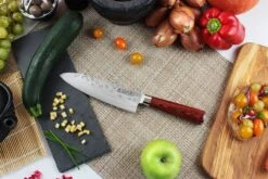 Wusaki Pakka X50 Set With 5 Kitchen Knives + 1 Roll Bag -Kitchen Knife Shop wusaki pakka x50 set 5 kitchen knives 1 roll bag 2