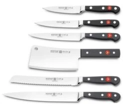 WUSTHOF Classic 12-piece Knife Block Set - Black Anthracite Block -Kitchen Knife Shop wusthof classic 12 piece knife block anthracite black 2