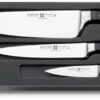 Wusthof Classic Knife Set: 1 Paring Knife, 1 Utility Knife, & 1 Chef Knife 2 Wusthof Classic Knife Set: 1 Paring Knife, 1 Utility Knife, & 1 Chef Knife -Kitchen Knife Shop wusthof classic 3 piece knife set