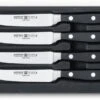 Wusthof Classic 4-piece Steak Knife Set With Plain Edge Blades -Kitchen Knife Shop wusthof classic 4 piece steak knife set