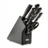Wusthof Classic 7-piece Knife Block In Black Colour -Kitchen Knife Shop wusthof classic 7 piece knife block in black colour