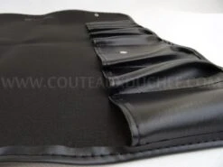 Wusthof Empty Roll Bag With Space For 9 Kitchen Knives - Synthetic Leather -Kitchen Knife Shop wusthof empty roll bag 9 kitchen knives synthetic leather 2