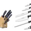 Wusthof Gourmet 6-piece Knife Block Made Of Beech Wood -Kitchen Knife Shop wusthof gourmet 6 piece knife block beech wood