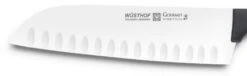 Wusthof Gourmet Santoku Knife 17cm - Granton Edge 8 Wusthof Gourmet Santoku Knife 17cm - Granton Edge -Kitchen Knife Shop wusthof gourmet santoku knife 17cm granton edge 2